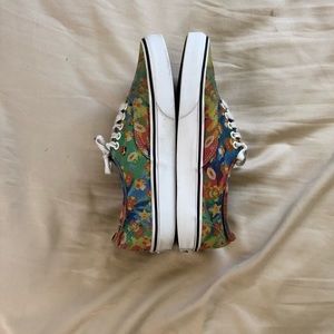 Super Mario bros themed vans